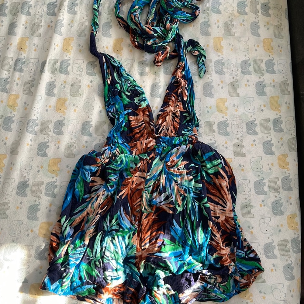 Fashion Nova Flower Romper